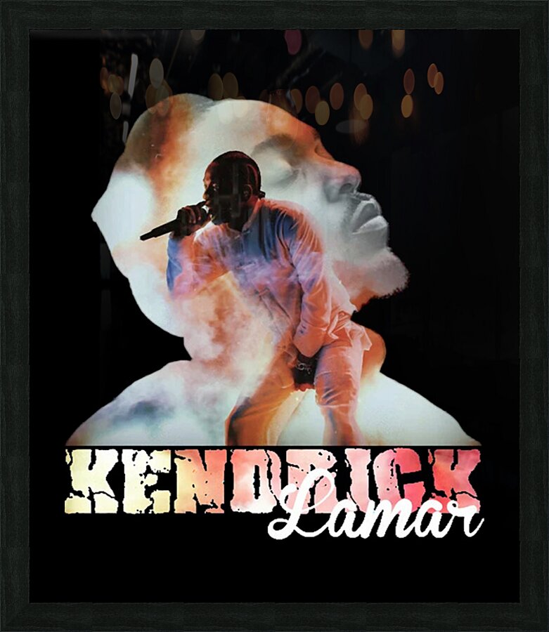 Kendrick Lamar 61 Picture Frame print