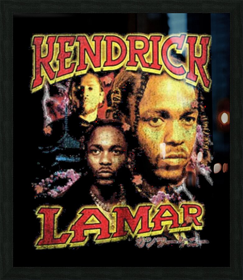 Kendrick Lamar 62 Picture Frame print