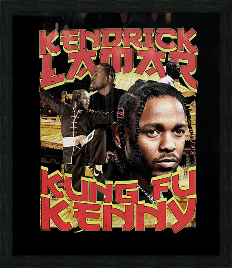 Kendrick Lamar 1 Picture Frame print