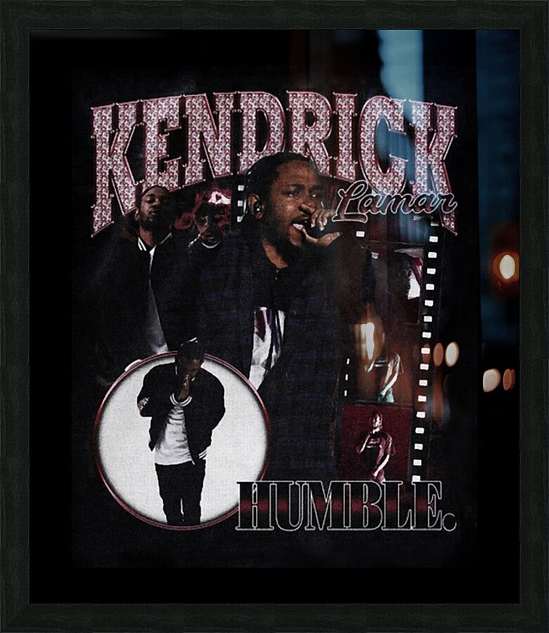 Kendrick Lamar 3 Picture Frame print
