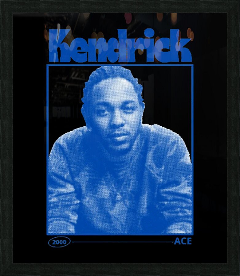 Kendrick Lamar 6 Picture Frame print