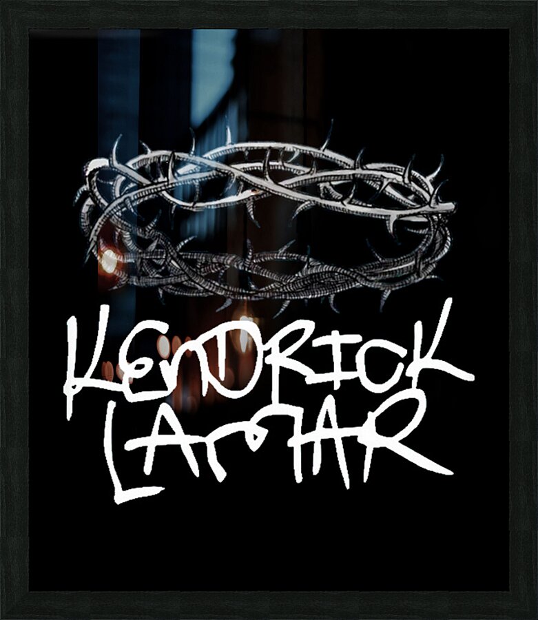 Kendrick Lamar 8 Picture Frame print