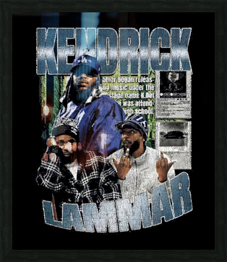 Kendrick Lamar 29 Picture Frame print
