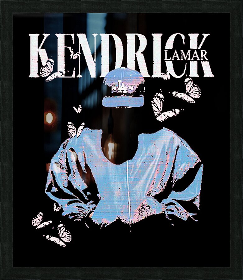 Kendrick Lamar 30 Picture Frame print