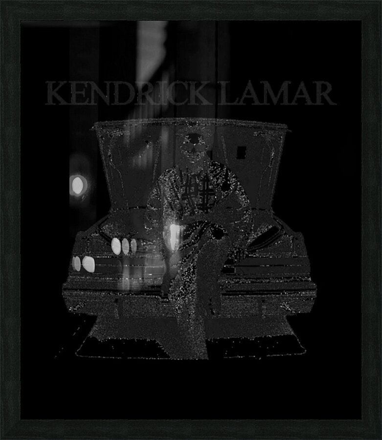 Kendrick Lamar 36 Picture Frame print