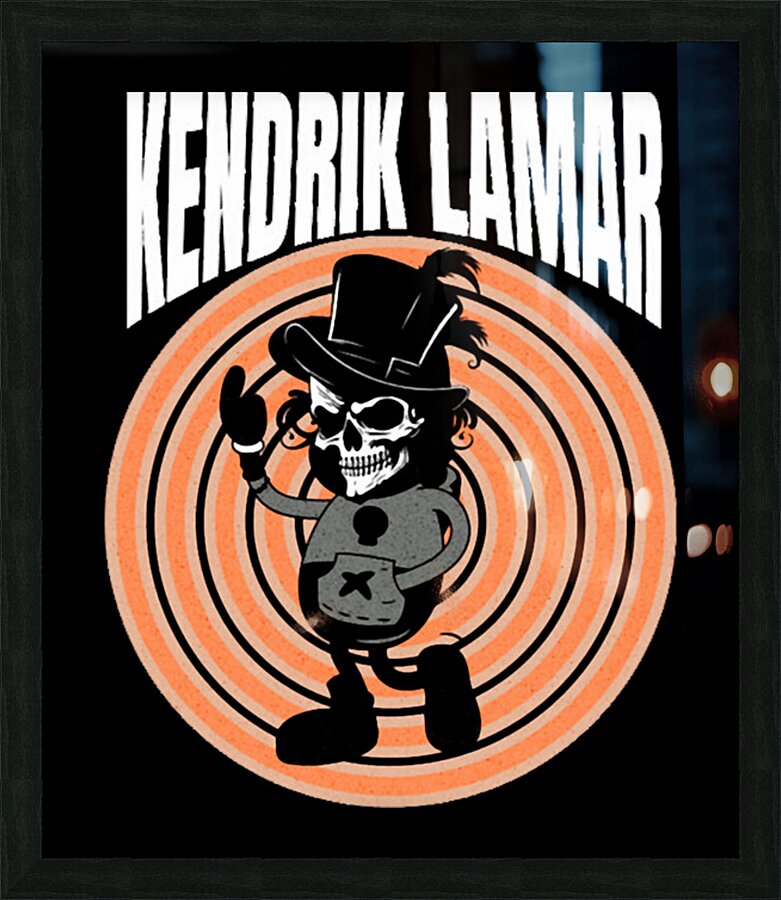 Kendrick Lamar 38 Picture Frame print