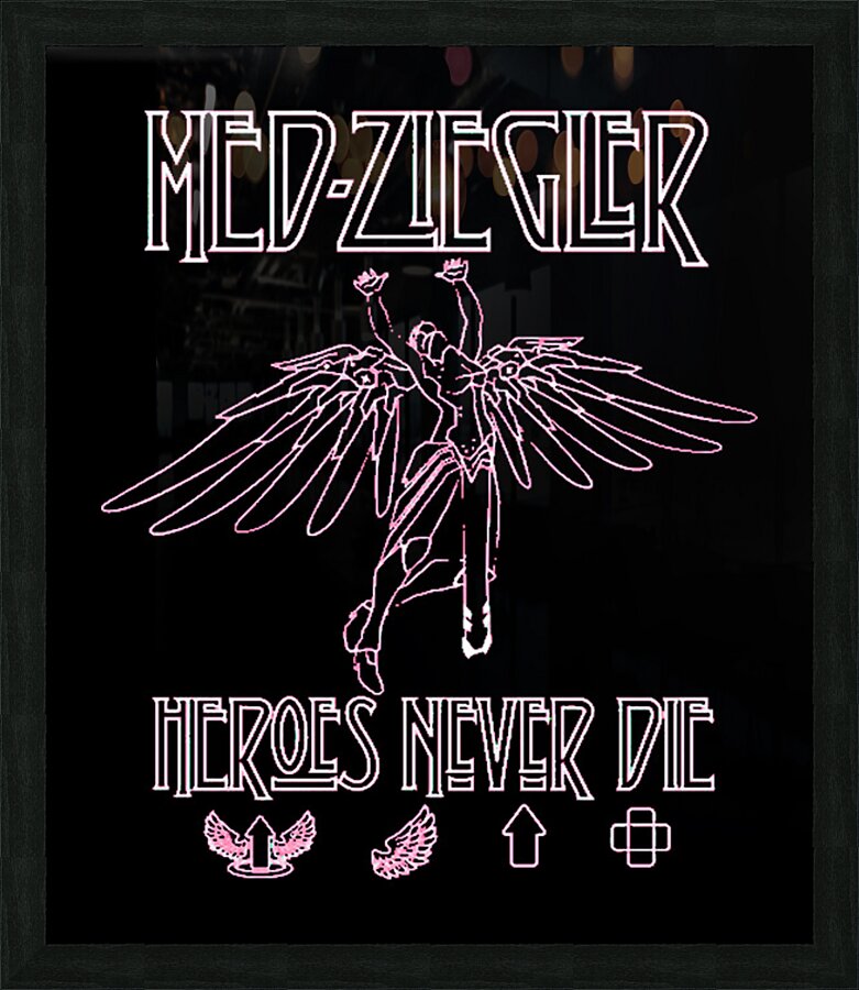 Led Zeppelin 2 Picture Frame print