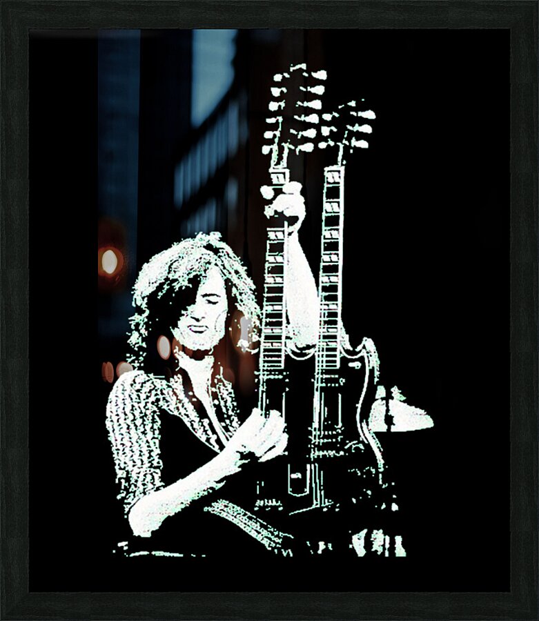 Led Zeppelin 4 Picture Frame print