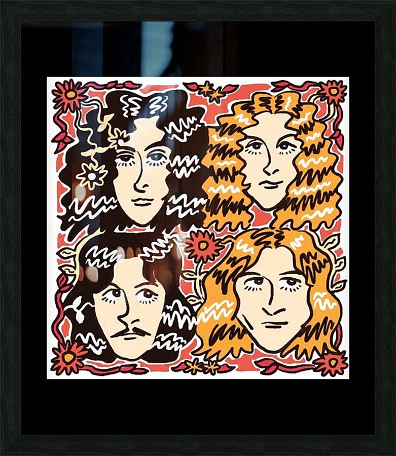 Led Zeppelin 8 Picture Frame print