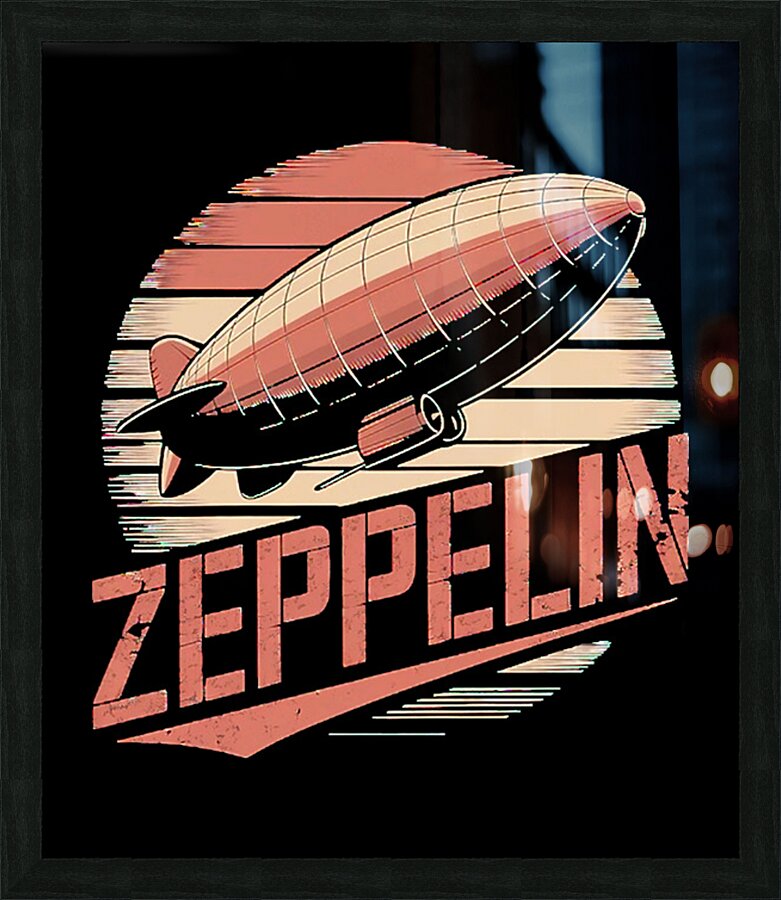 Led Zeppelin 10 Picture Frame print