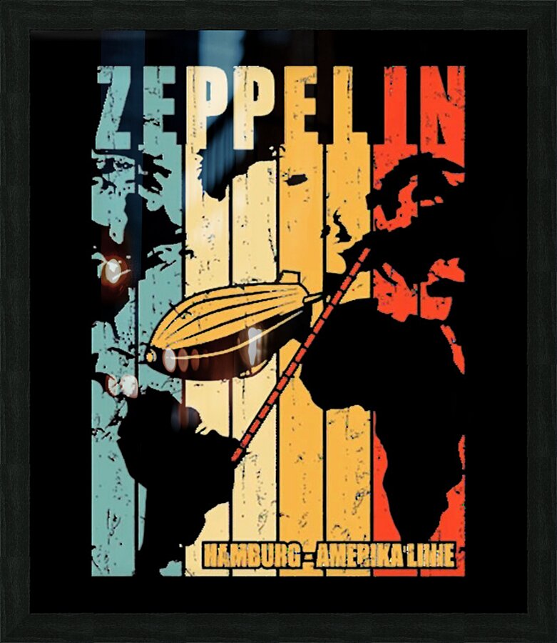 Led Zeppelin 11 Picture Frame print