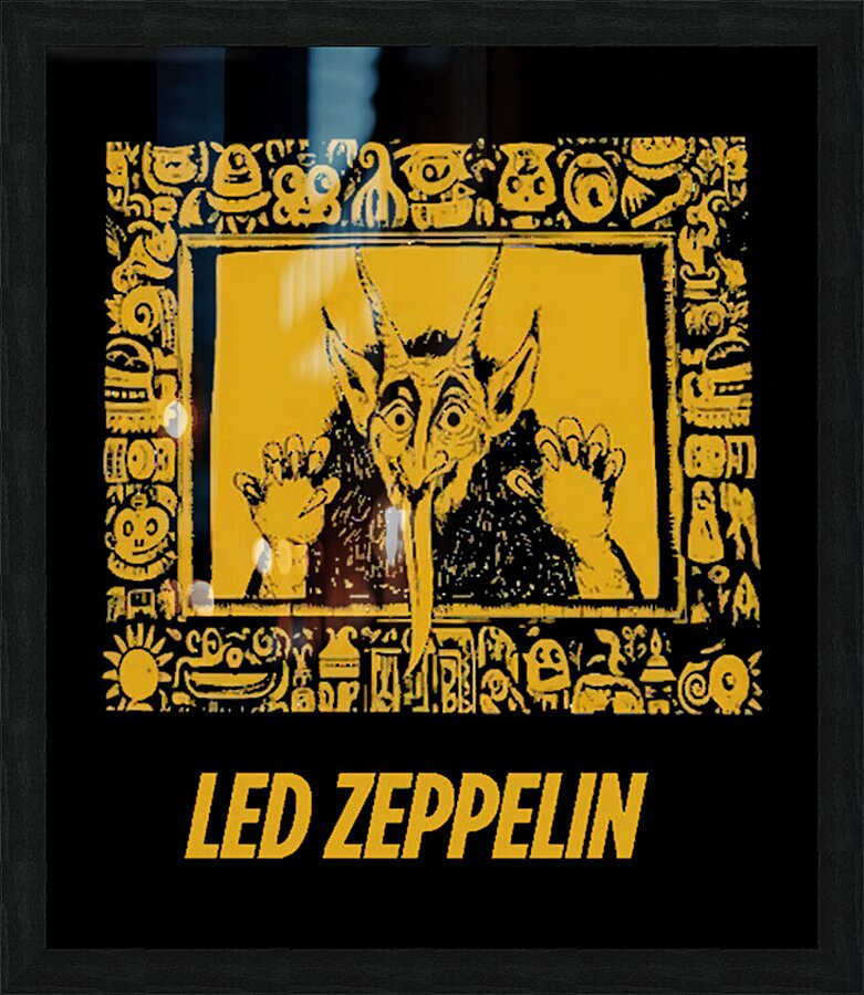 Led Zeppelin 24 Picture Frame print