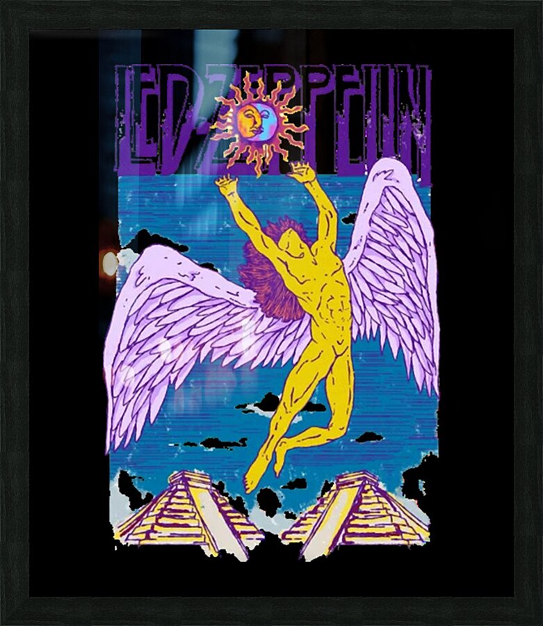 Led Zeppelin 25 Picture Frame print