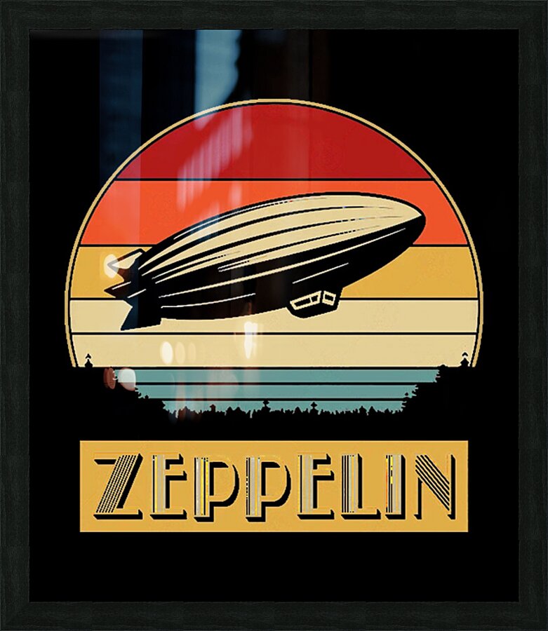 Led Zeppelin 26 Picture Frame print
