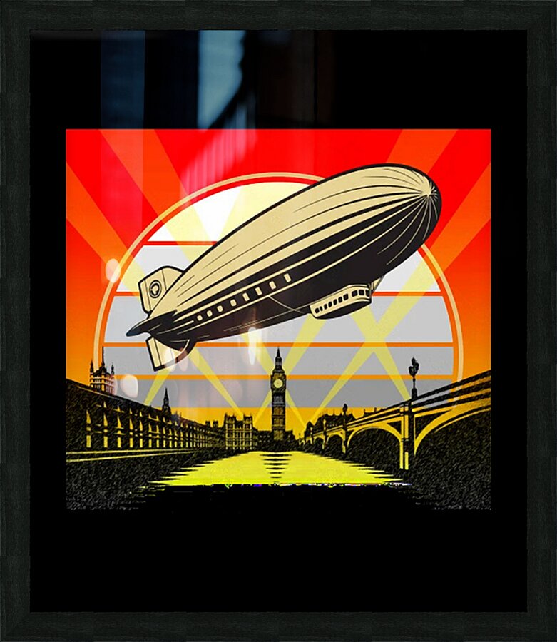 Led Zeppelin 27 Picture Frame print