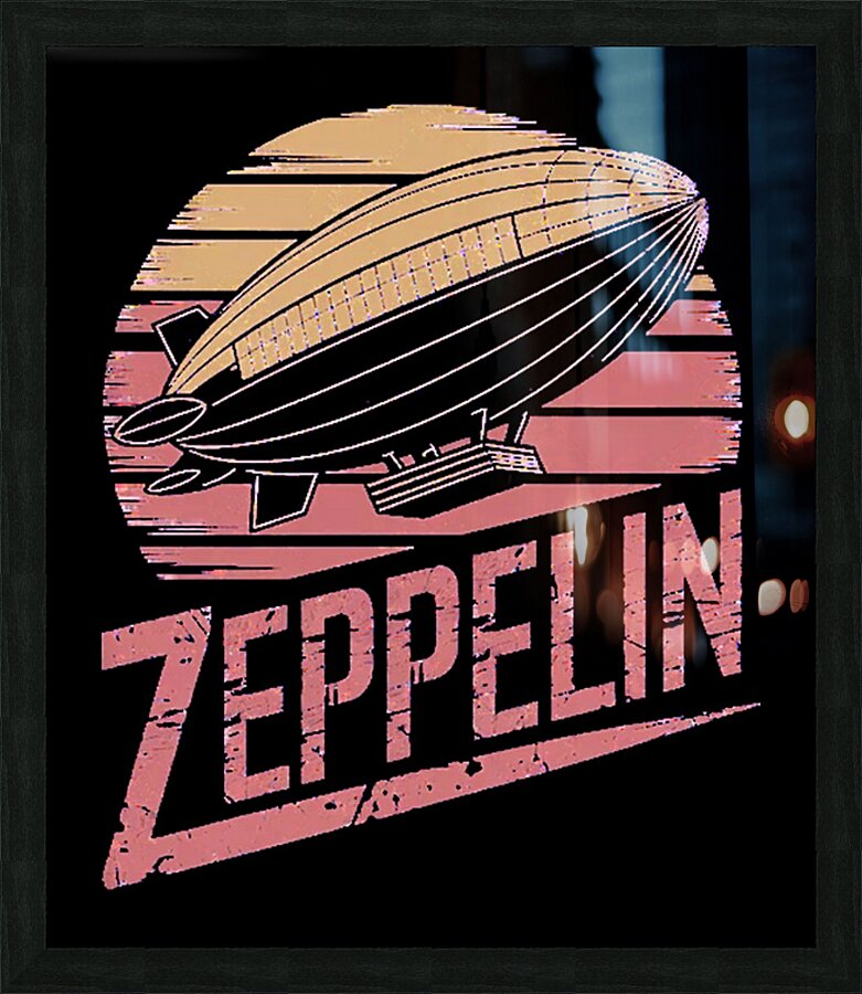 Led Zeppelin 28 Picture Frame print