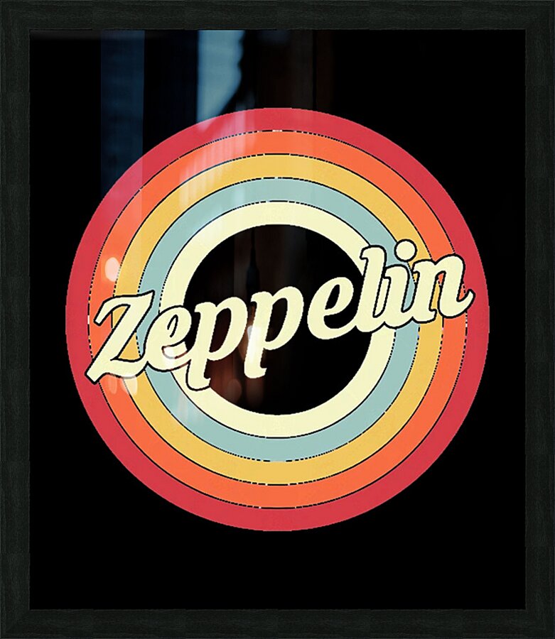 Led Zeppelin 37 Picture Frame print