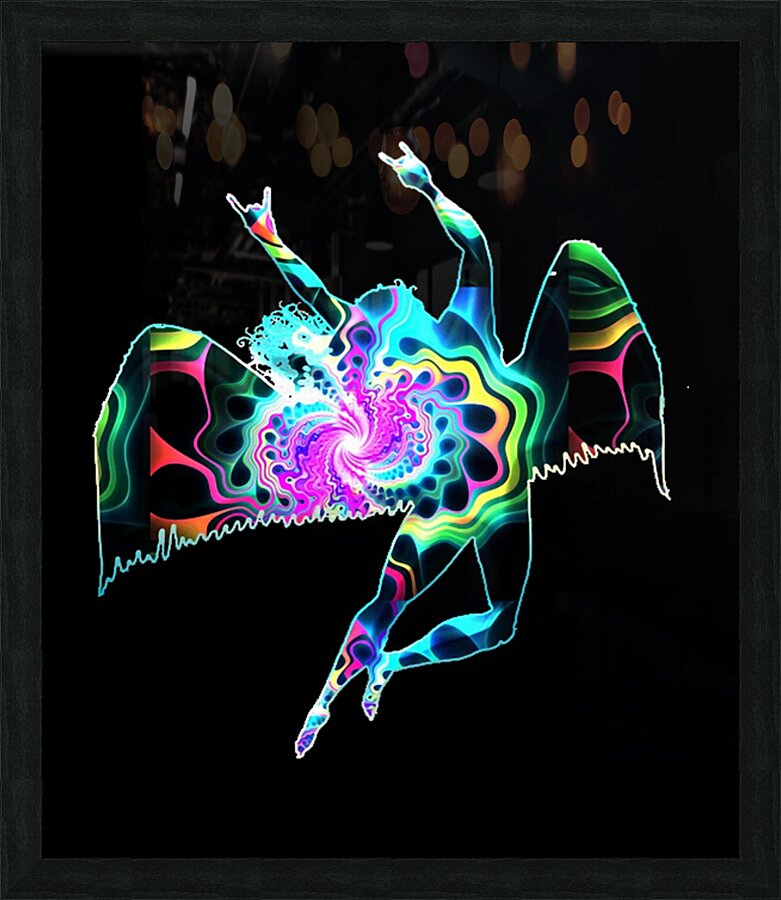 Led Zeppelin 40 Picture Frame print