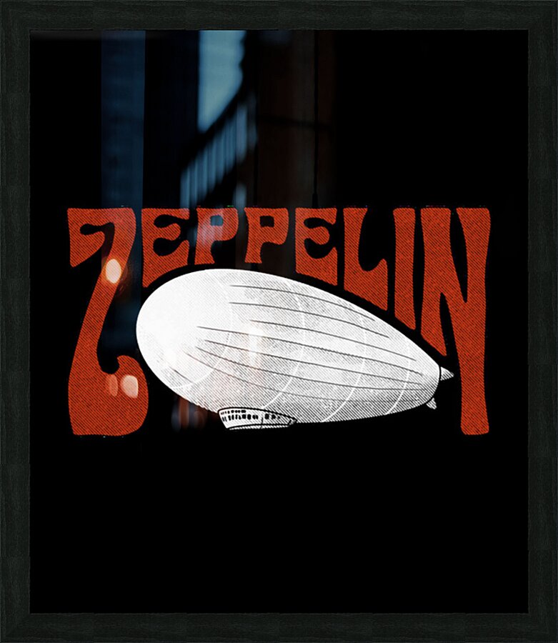 Led Zeppelin 43 Picture Frame print