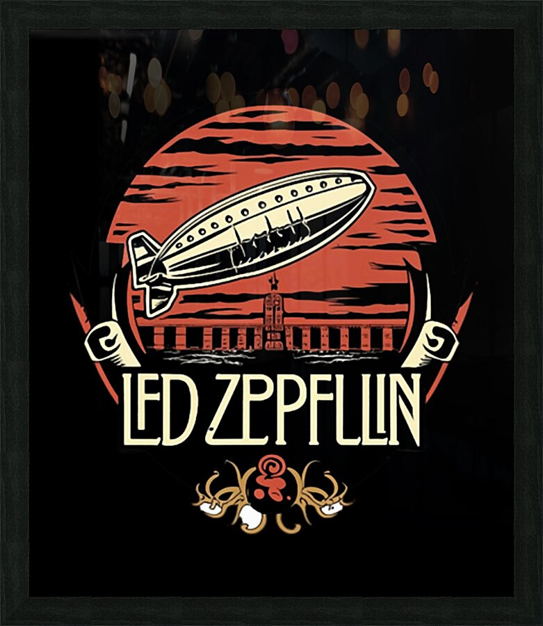Led Zeppelin 47 Picture Frame print