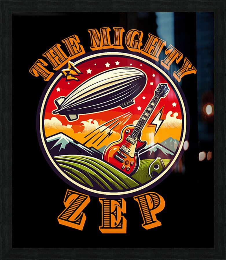 Led Zeppelin 51 Picture Frame print