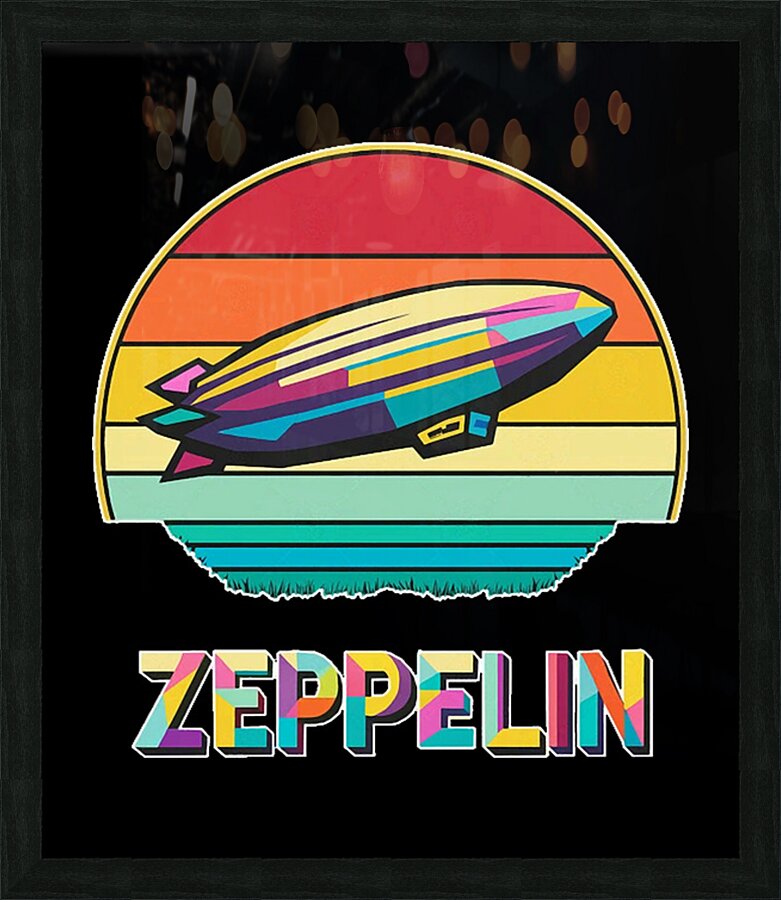 Led Zeppelin 54 Picture Frame print