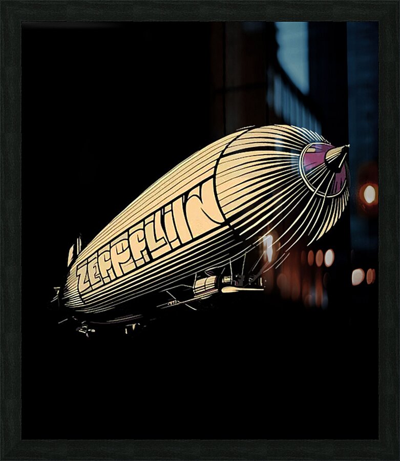 Led Zeppelin 55 Picture Frame print