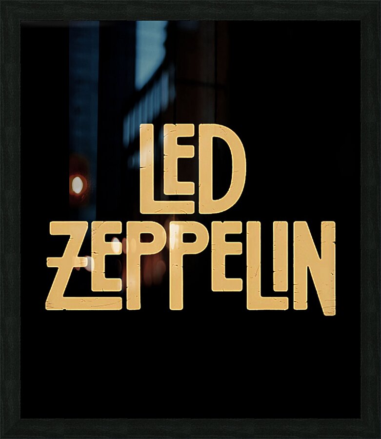 Led Zeppelin 57 Picture Frame print