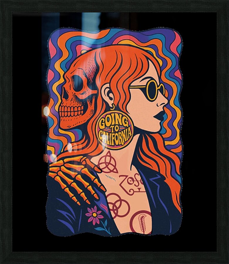 Led Zeppelin 58 Picture Frame print