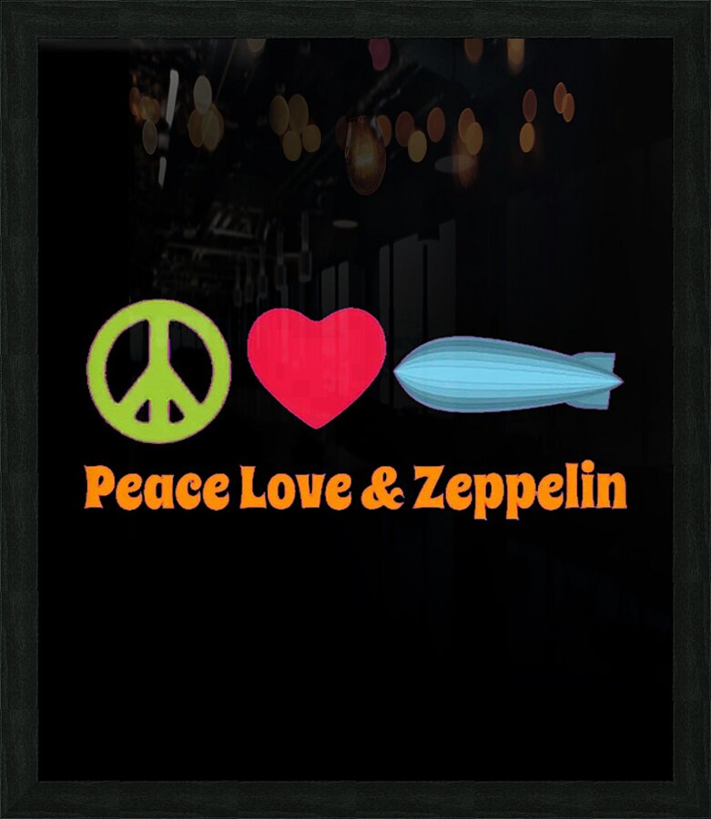 Led Zeppelin 60 Picture Frame print