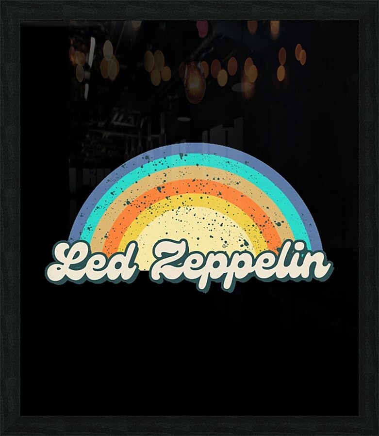Led Zeppelin 64 Picture Frame print