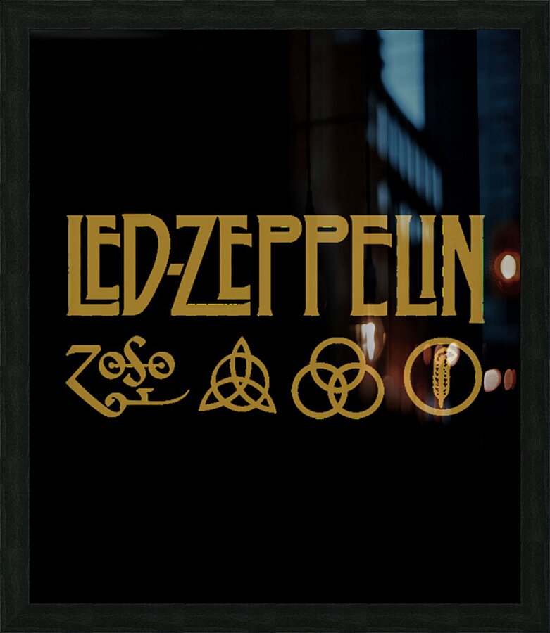 Led Zeppelin 69 Picture Frame print