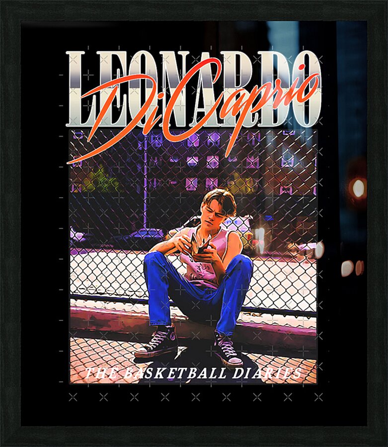 Leonardo DiCaprio 13 Picture Frame print