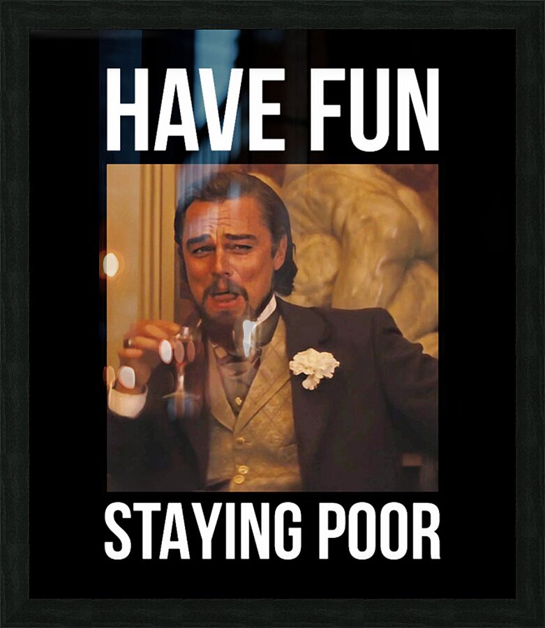 Leonardo DiCaprio 21 Picture Frame print