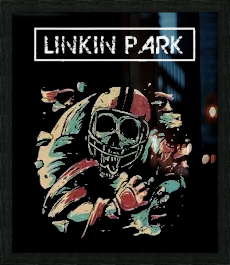 Linkin Park 12 Picture Frame print