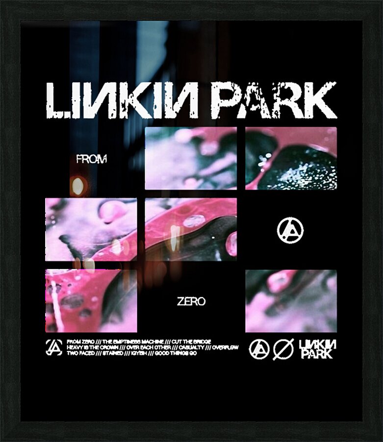 Linkin Park 25 Picture Frame print