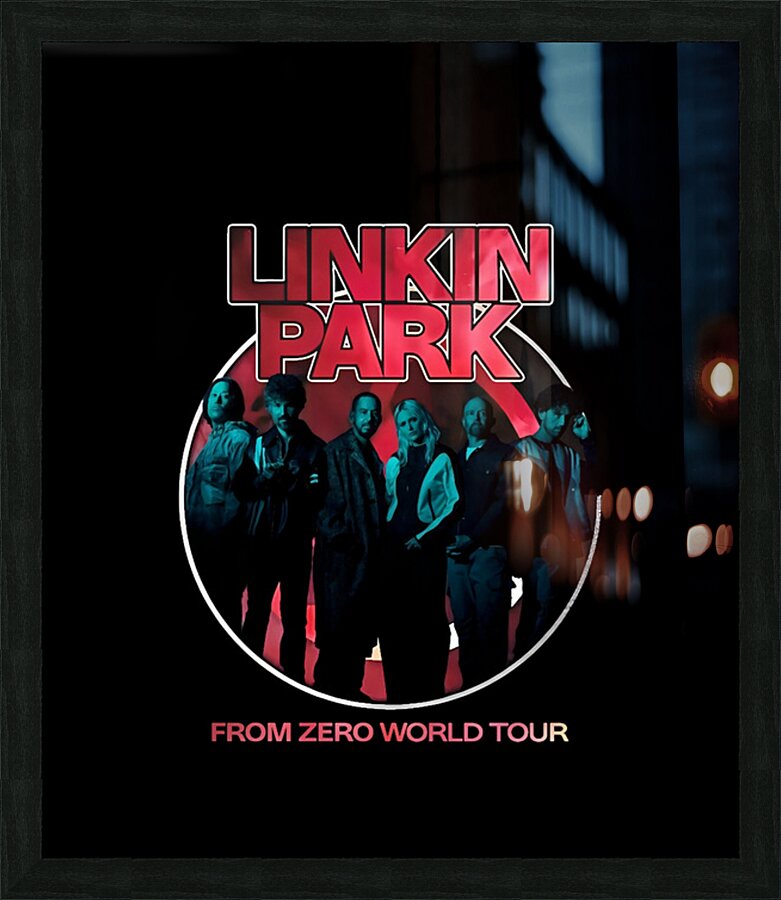 Linkin Park 26 Picture Frame print