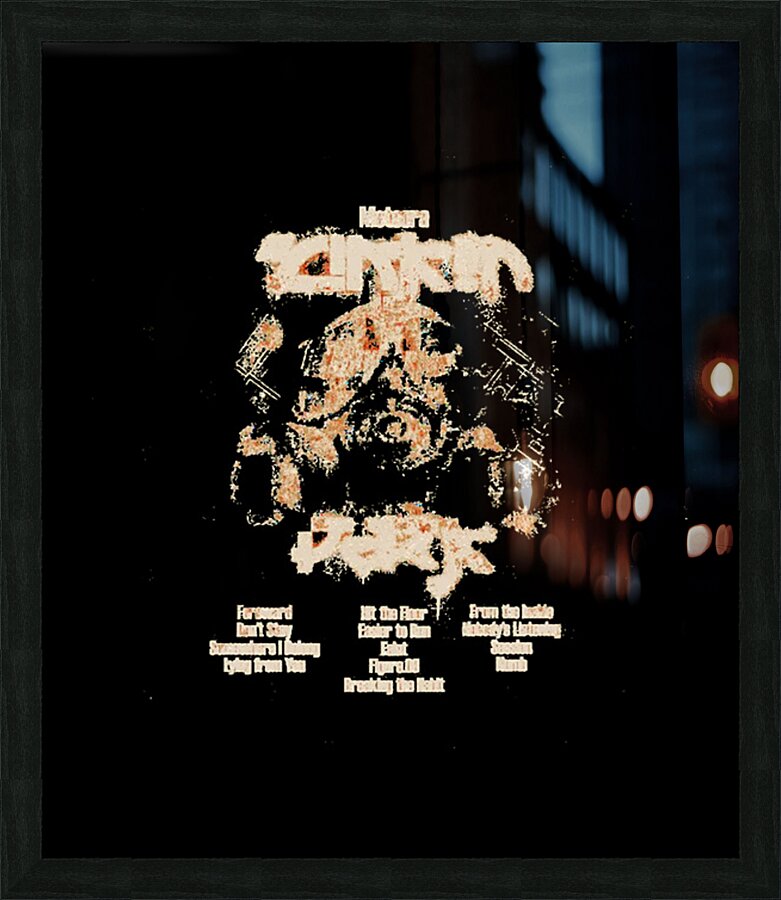 Linkin Park 43 Picture Frame print