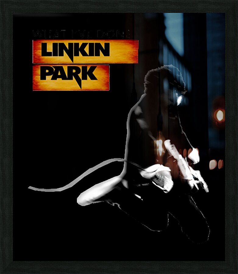 Linkin Park 48 Picture Frame print