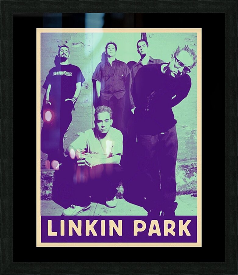Linkin Park 50 Picture Frame print