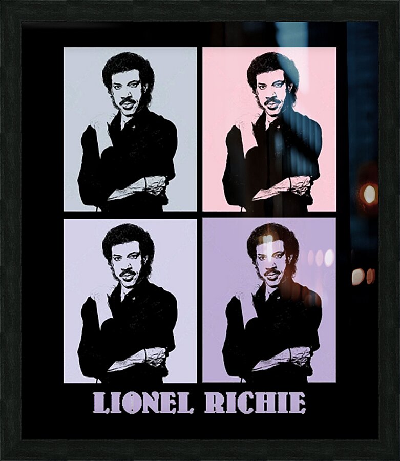 Lionel Richie 25 Picture Frame print