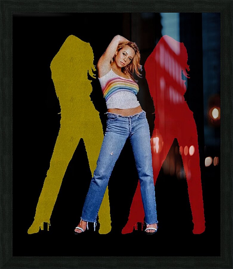 Mariah Carey 21 Picture Frame print