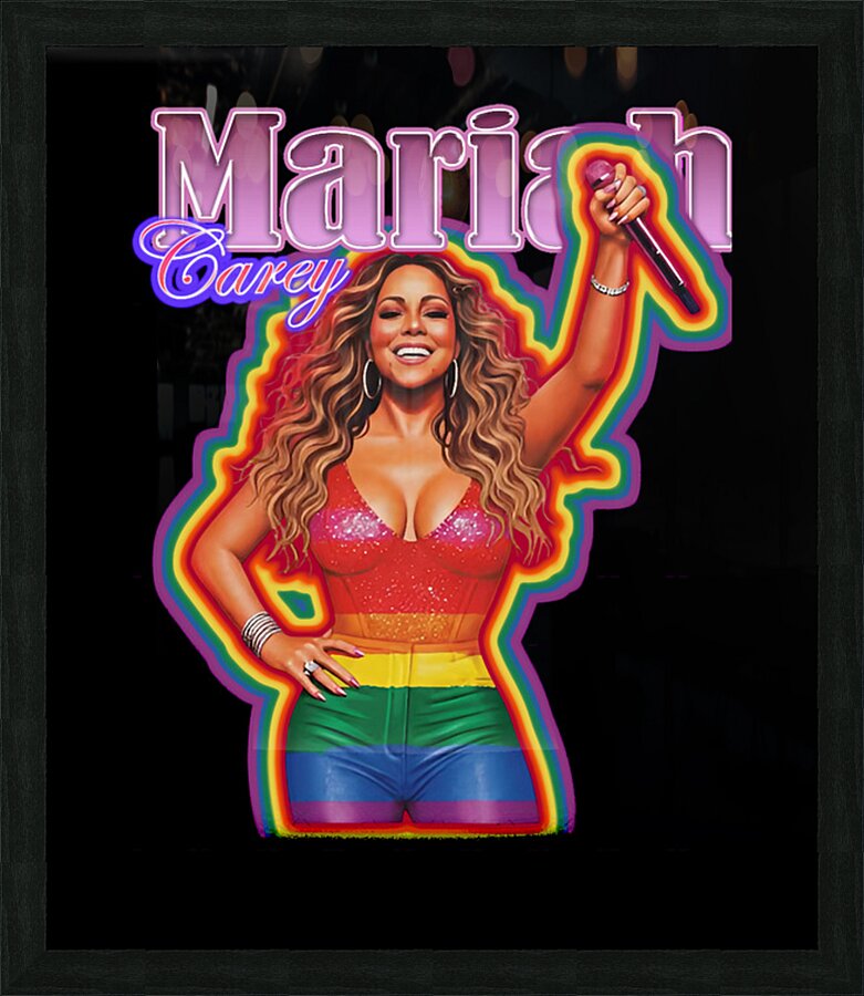 Mariah Carey 36 Picture Frame print