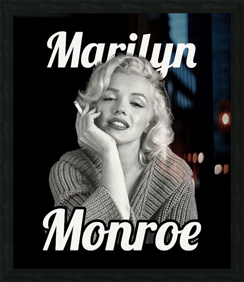 Marilyn Monroe 7 Picture Frame print