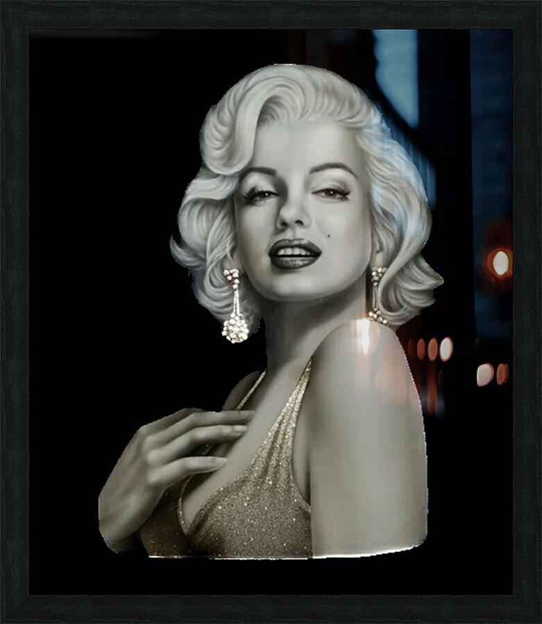 Marilyn Monroe 11 Picture Frame print