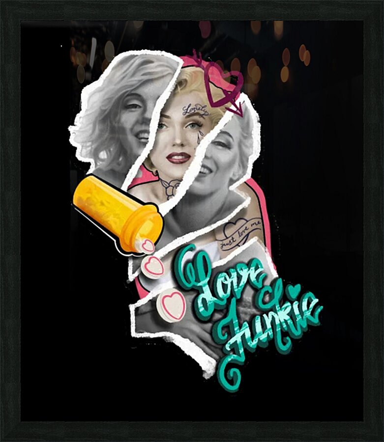 Marilyn Monroe 13 Picture Frame print