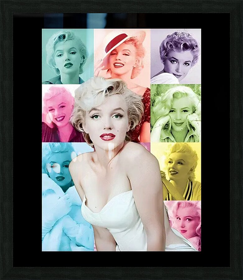 Marilyn Monroe 19 Picture Frame print