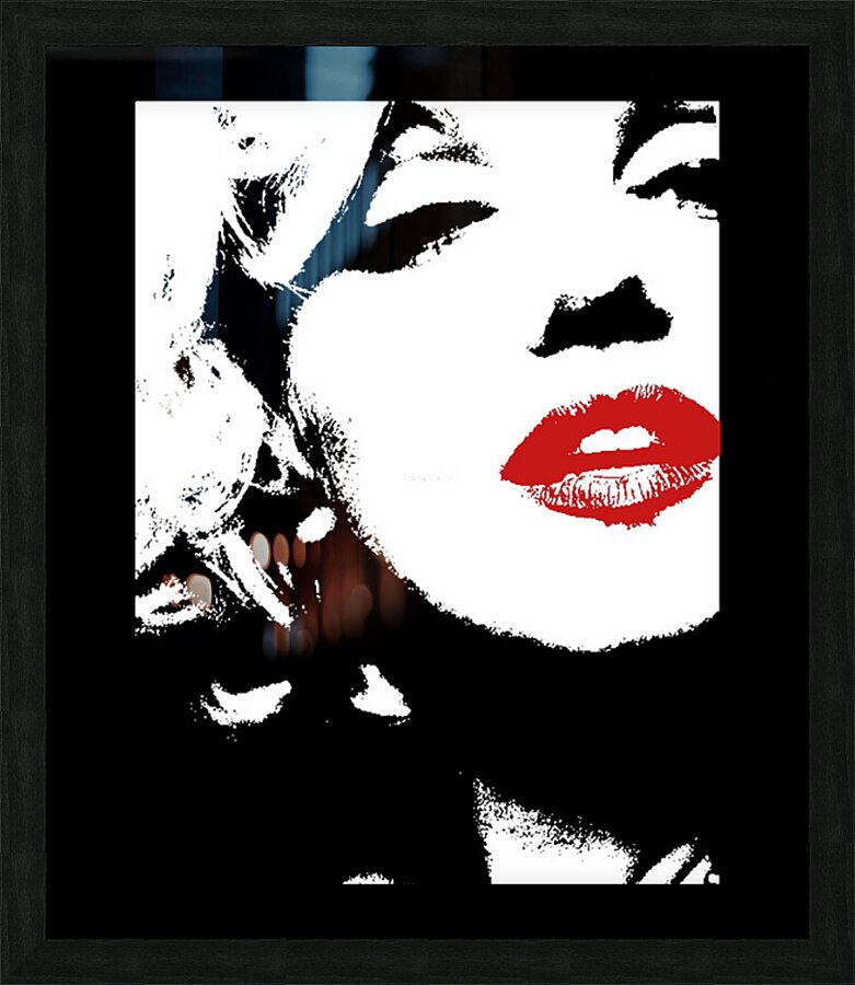 Marilyn Monroe 21 Picture Frame print