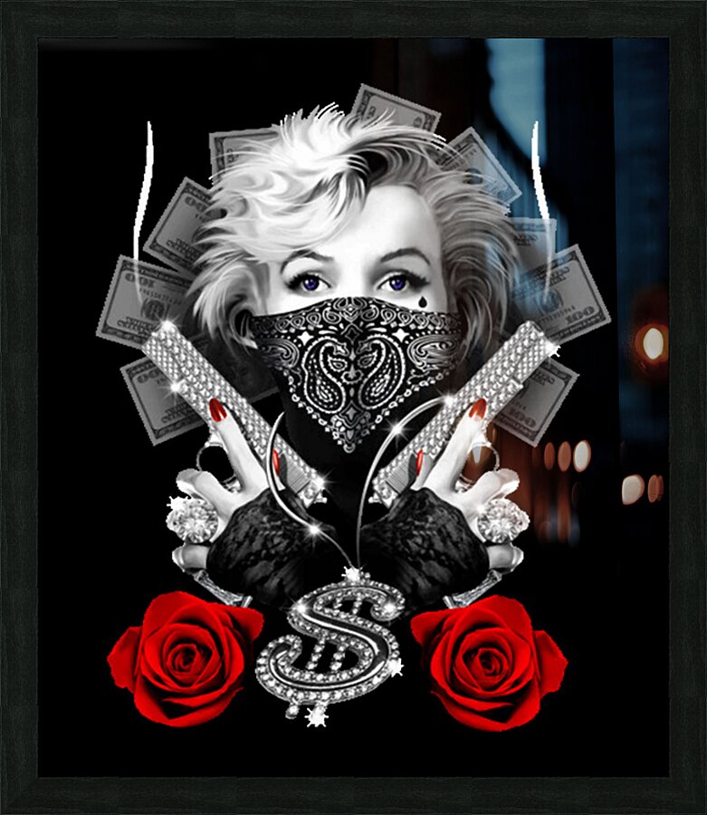 Marilyn Monroe 41 Picture Frame print