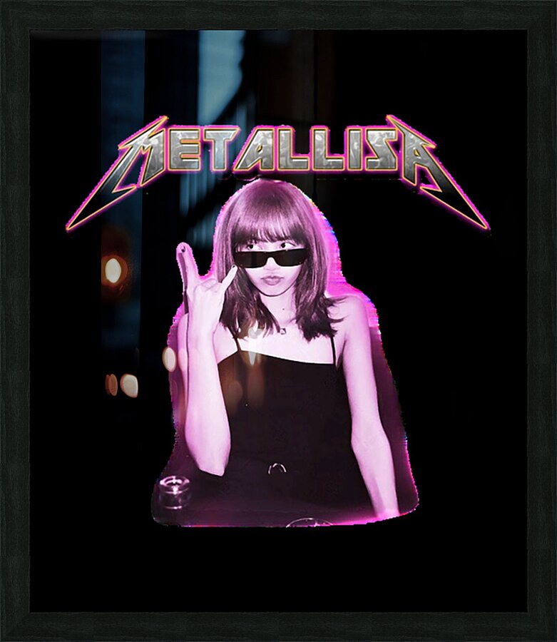 Metallica 4 Picture Frame print